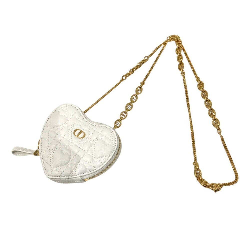 Christian Dior CARO Shoulder Bag White Dior - Picture 1 of 9